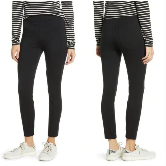 SPANX The Perfect Jegging Pant Black Pull On Size S Slimming Preppy Comfort - Picture 3 of 15